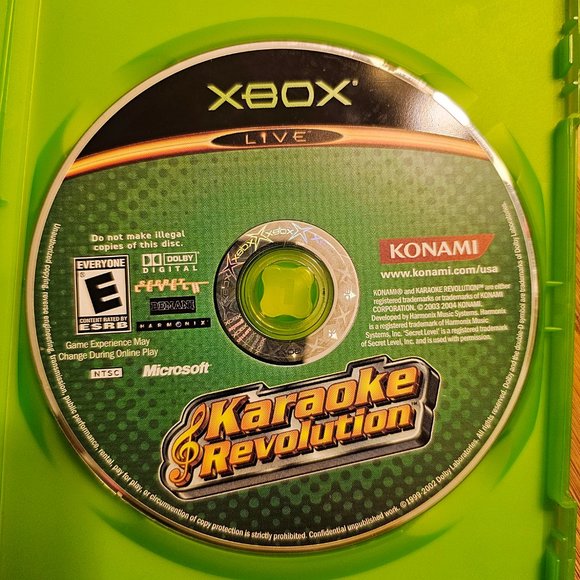 Original X-Box Karaoke Revolution + Karaoke Revolution Party + Konami MIC Bundle - Picture 8 of 13